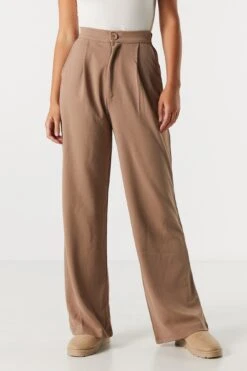 Crepe High Rise Dress Pant -Mini Aura Shop 071248280290 89 1