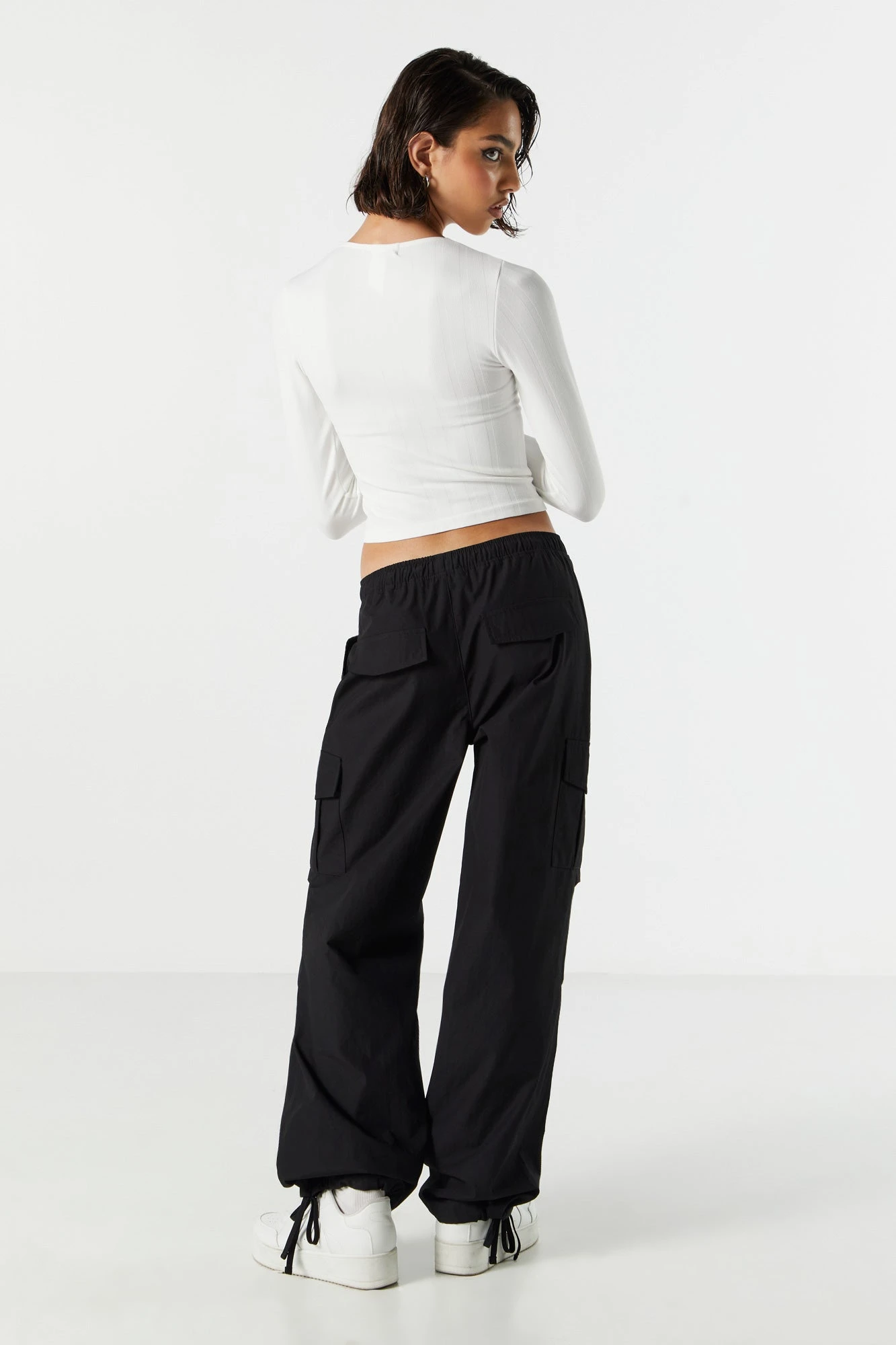 Twill Cargo Parachute Pant 9 Twill Cargo Parachute Pant - Image 7