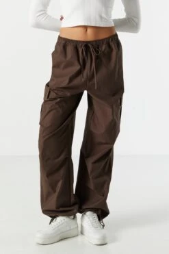 Twill Cargo Parachute Pant -Mini Aura Shop 071403538359 20 1