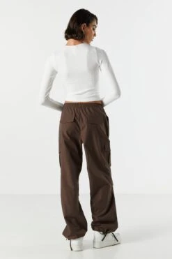 Twill Cargo Parachute Pant -Mini Aura Shop 071403538359 20 2