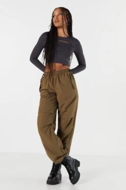Nylon Parachute Pant 23 Nylon Parachute Pant -Mini Aura Shop 071403540342 31