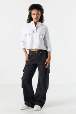 Bull Denim Multi Pocket Cargo Jean 17 Bull Denim Multi Pocket Cargo Jean -Mini Aura Shop 071439661343 01