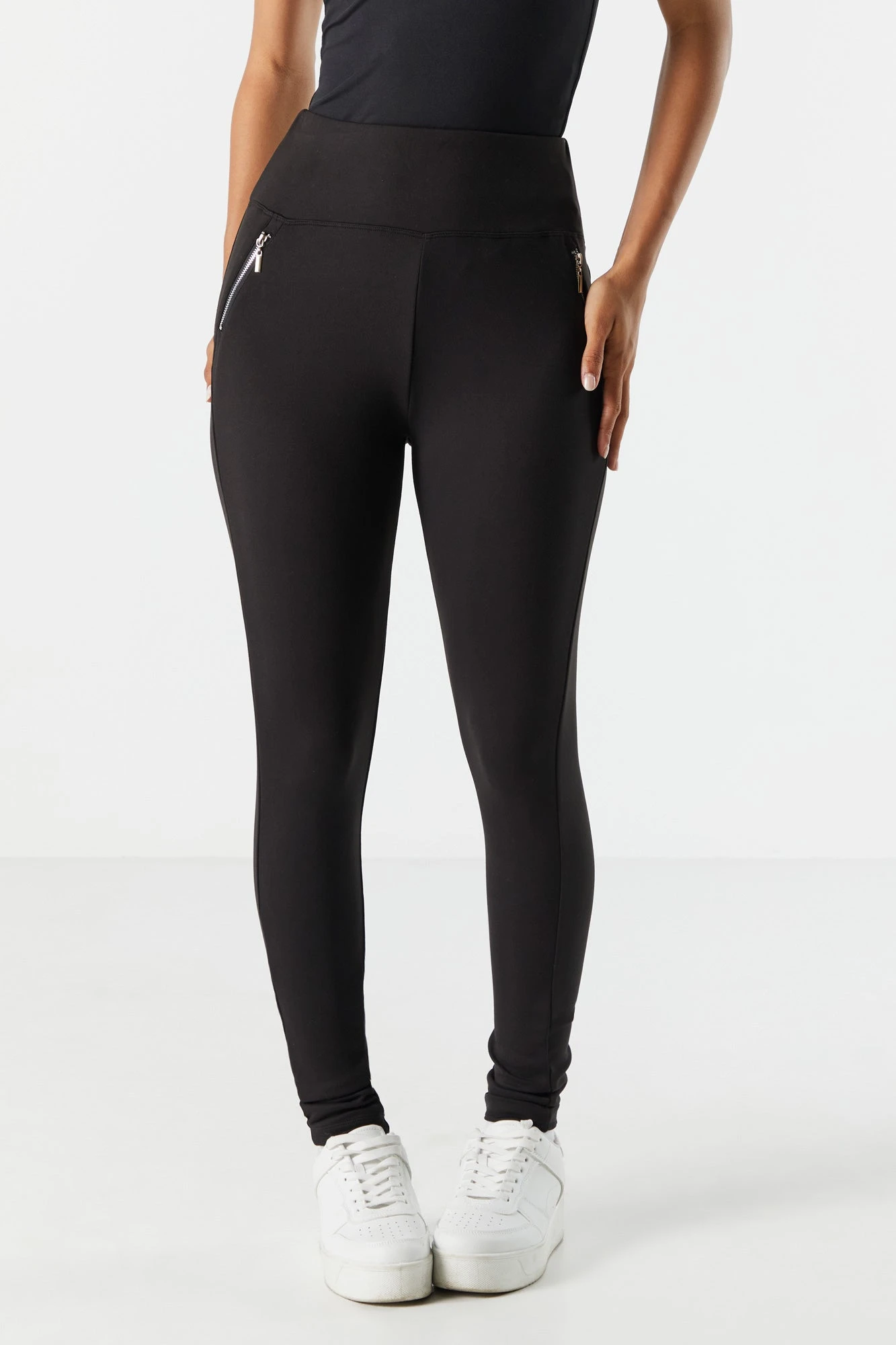 Plaid Zip Pocket Legging 4 Plaid Zip Pocket Legging - Image 2