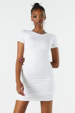 Contour Ruched Mini Dress 17 Contour Ruched Mini Dress -Mini Aura Shop 073003033631 10 3