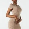 Contour Ruched Mini Dress -Mini Aura Shop 073003033631 89 0 1