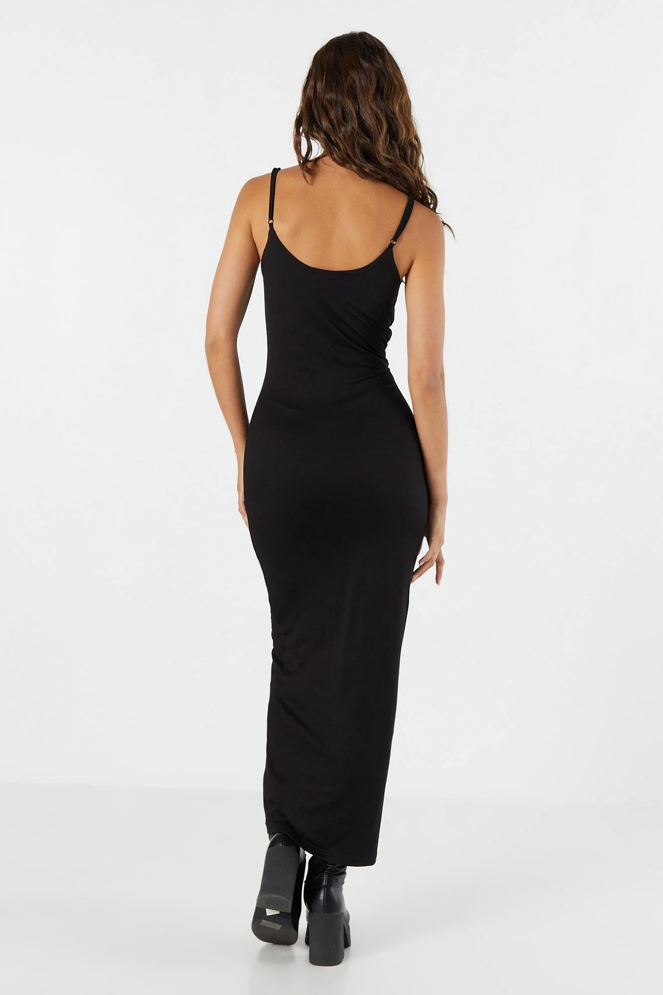 Scoop Neck Bodycon Maxi Dress 4 Scoop Neck Bodycon Maxi Dress - Image 2