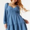 Sweetheart Tiered Babydoll Dress 1 Sweetheart Tiered Babydoll Dress -Mini Aura Shop 073255953744 39 0 1