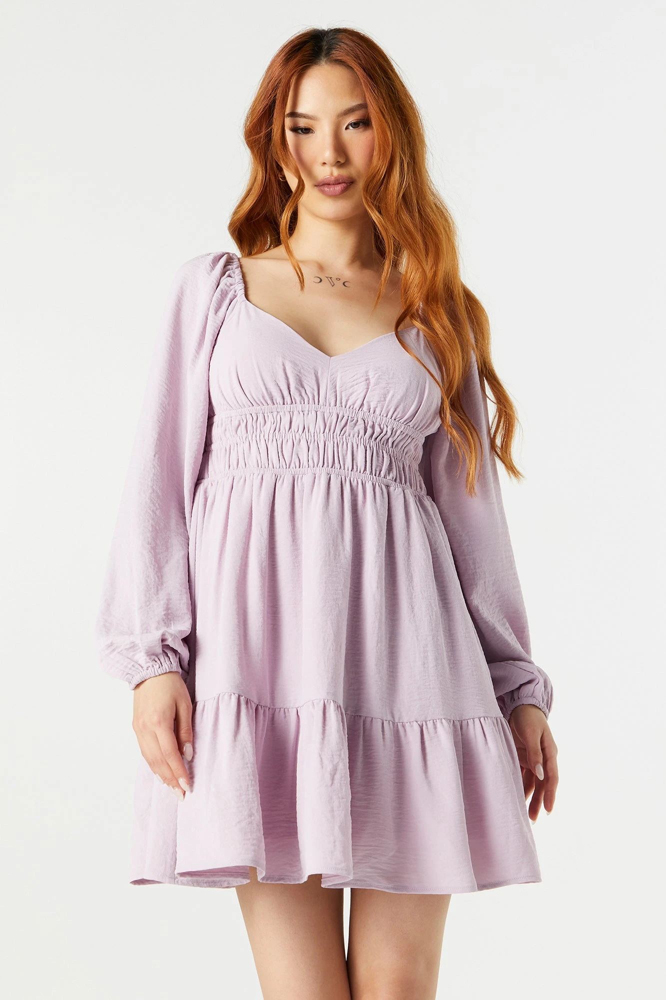 Sweetheart Tiered Babydoll Dress 9 Sweetheart Tiered Babydoll Dress - Image 7