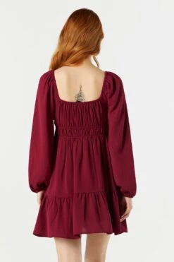 Sweetheart Tiered Babydoll Dress 24 Sweetheart Tiered Babydoll Dress -Mini Aura Shop 073255953744 84 1 2