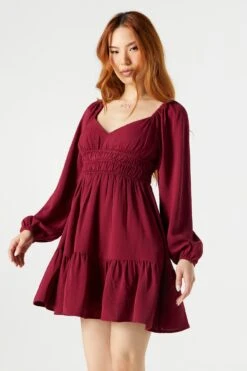 Sweetheart Tiered Babydoll Dress 23 Sweetheart Tiered Babydoll Dress -Mini Aura Shop 073255953744 84 4