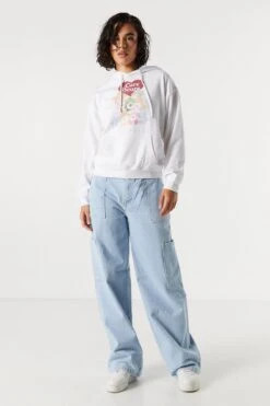 Fleece Care Bears Graphic Hoodie -Mini Aura Shop 073515119063 10 2