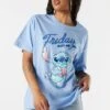 Stitch Friday Graphic Boyfriend T-Shirt