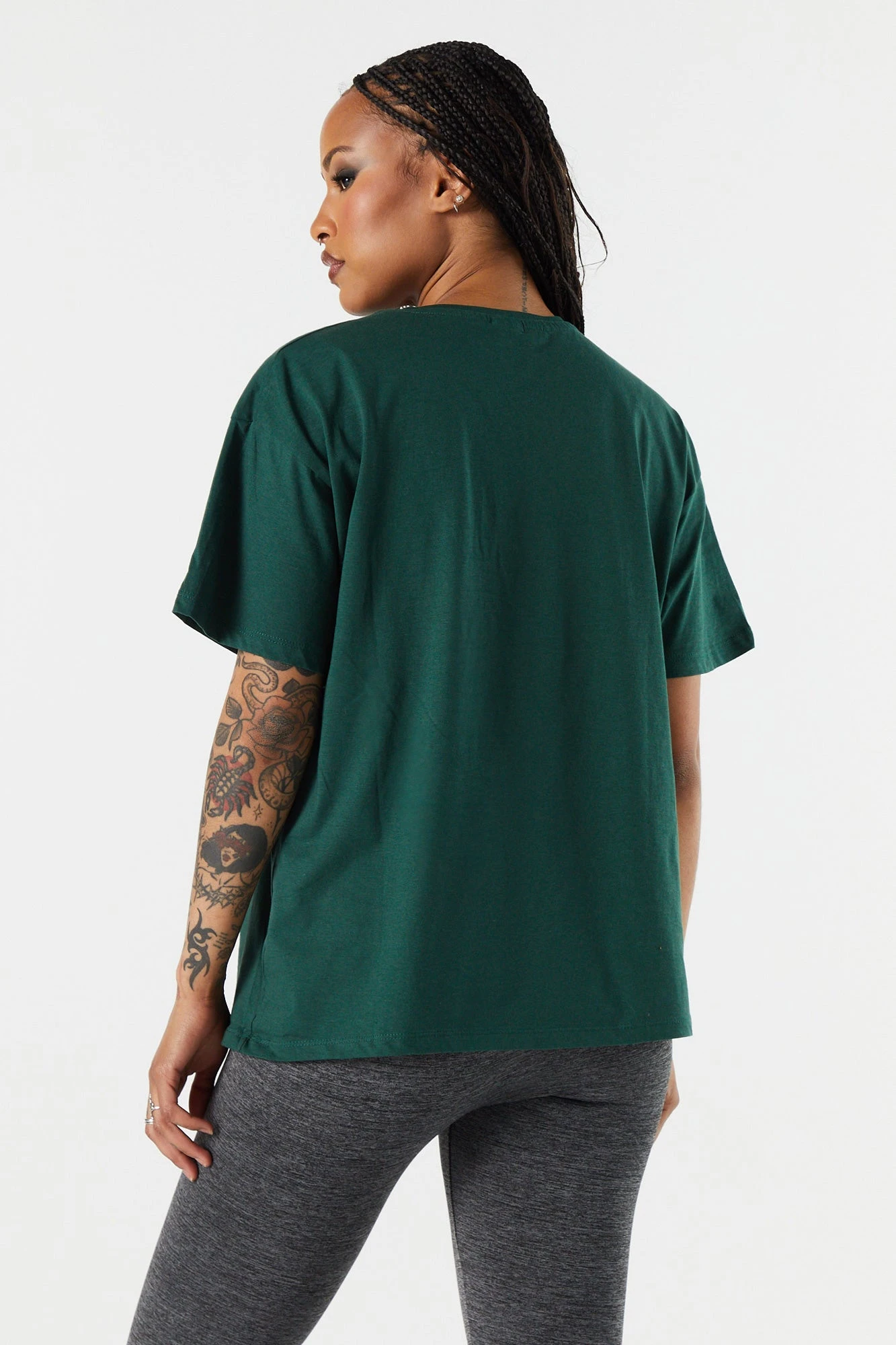 Tigger Graphic Boyfriend T-Shirt 4 Tigger Graphic Boyfriend T-Shirt - Image 2