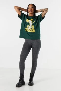 Tigger Graphic Boyfriend T-Shirt 7 Tigger Graphic Boyfriend T-Shirt -Mini Aura Shop 075036589693 33 2