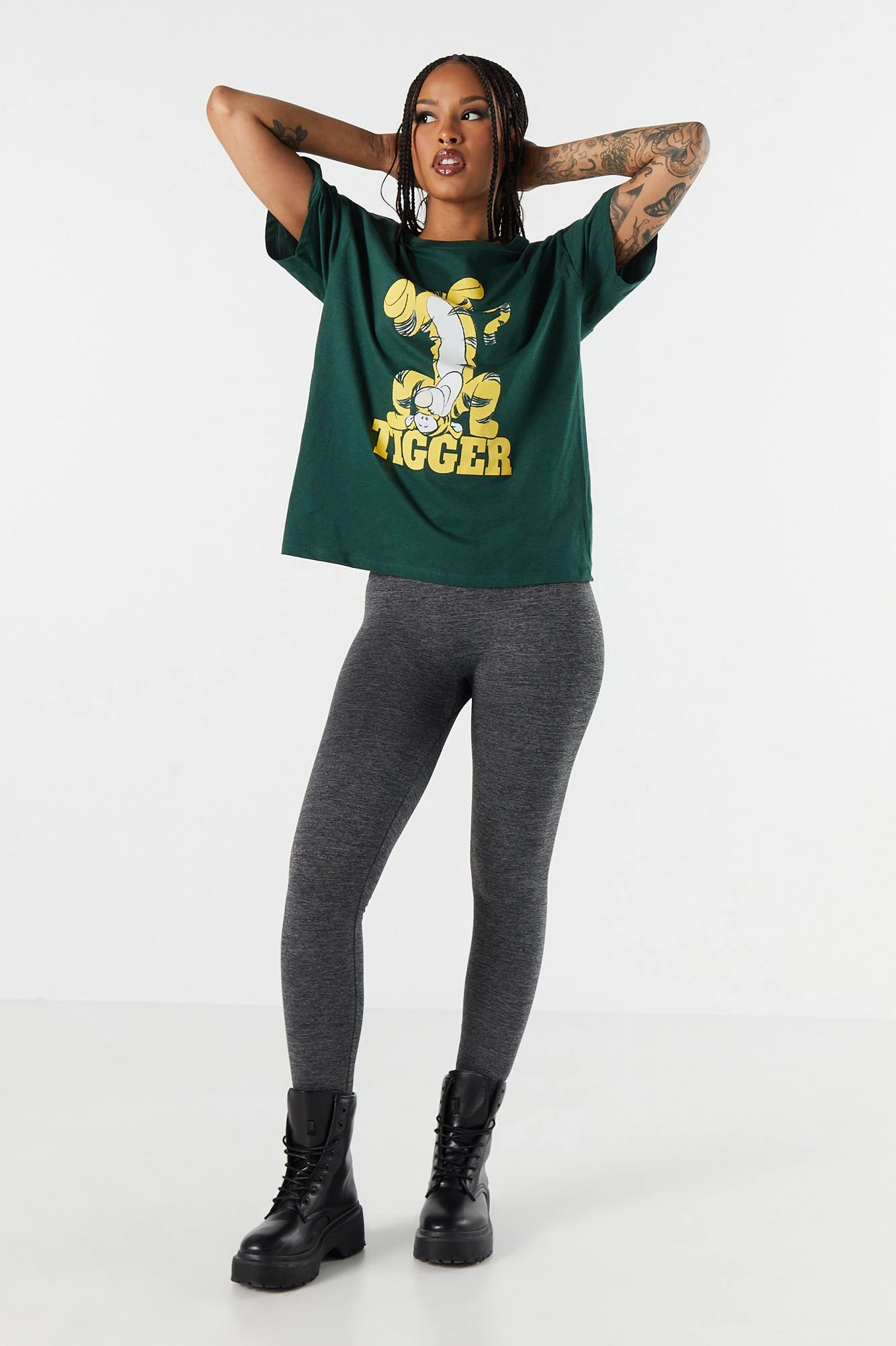 Tigger Graphic Boyfriend T-Shirt 5 Tigger Graphic Boyfriend T-Shirt - Image 3