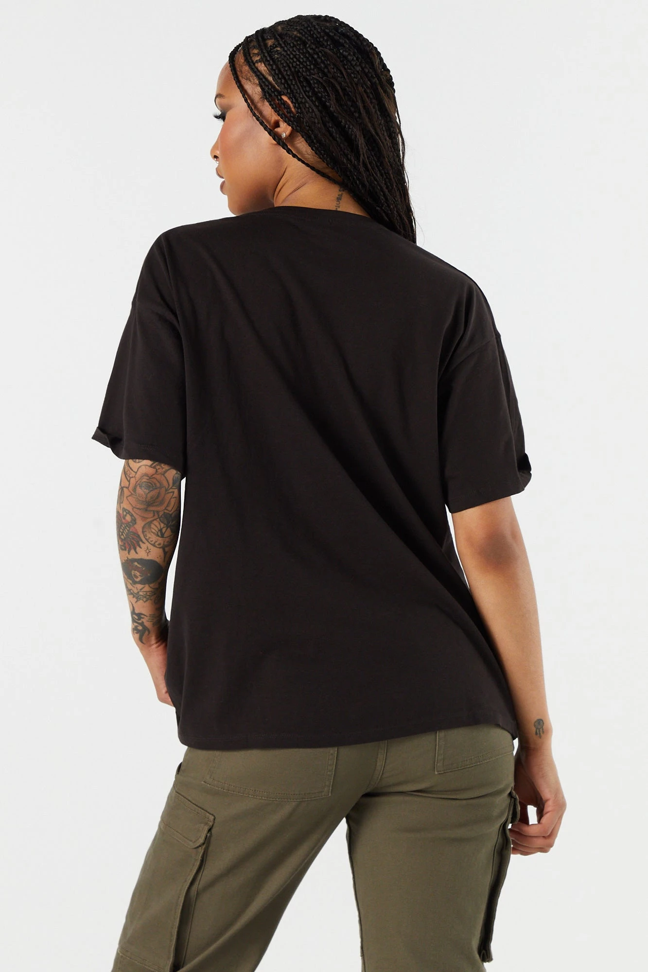 Stitch Stay Weird Graphic Boyfriend T-Shirt 4 Stitch Stay Weird Graphic Boyfriend T-Shirt - Image 2