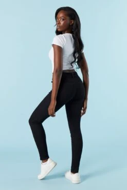 Miami Black Wash Skinny Jean -Mini Aura Shop 075639071001 01 2