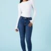 Dark Wash Miami High Rise Skinny Jean
