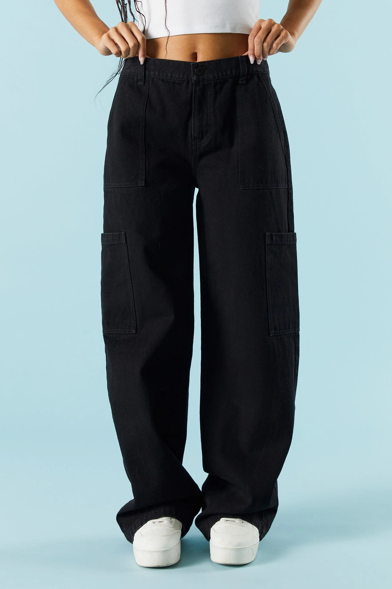 Black Porkchop Pocket Cargo Jean 4 Black Porkchop Pocket Cargo Jean - Image 2