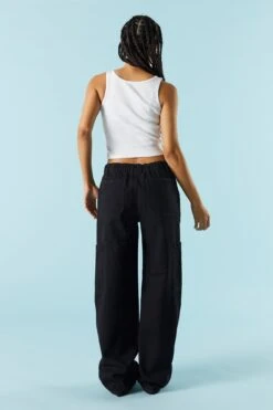 Black Porkchop Pocket Cargo Jean 7 Black Porkchop Pocket Cargo Jean -Mini Aura Shop 075639071211 01 2