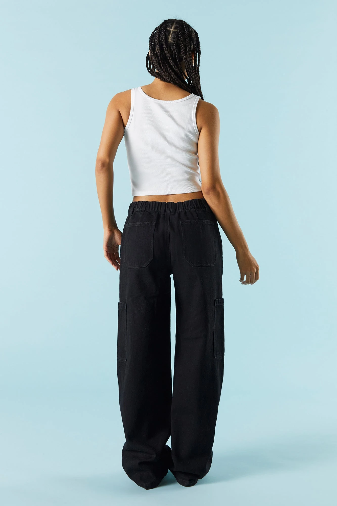 Black Porkchop Pocket Cargo Jean 5 Black Porkchop Pocket Cargo Jean - Image 3