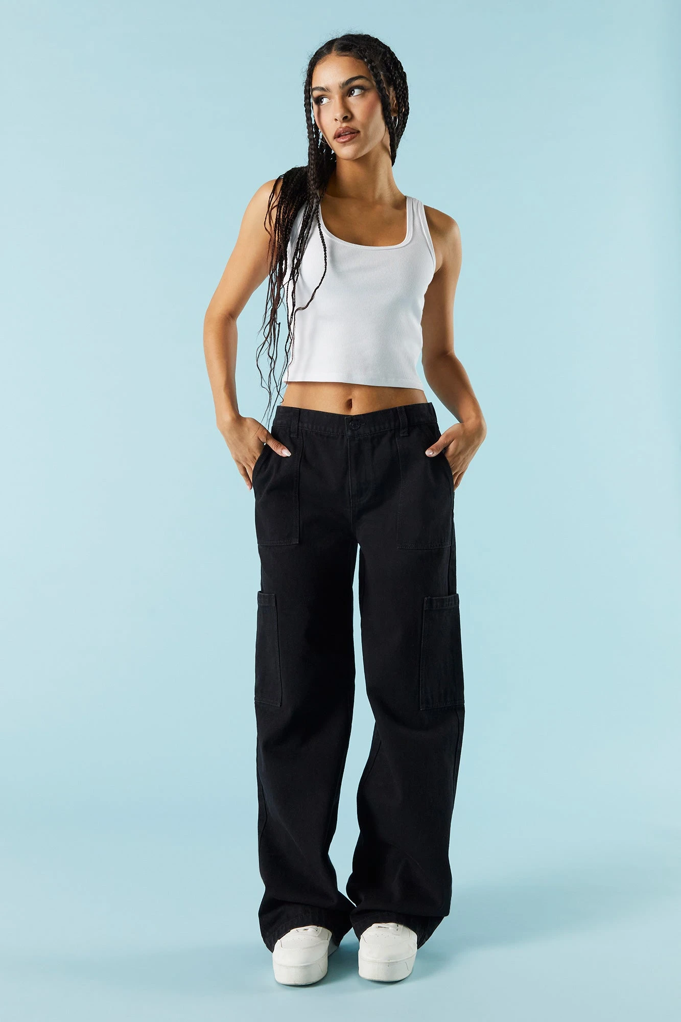 Black Porkchop Pocket Cargo Jean 3 Black Porkchop Pocket Cargo Jean