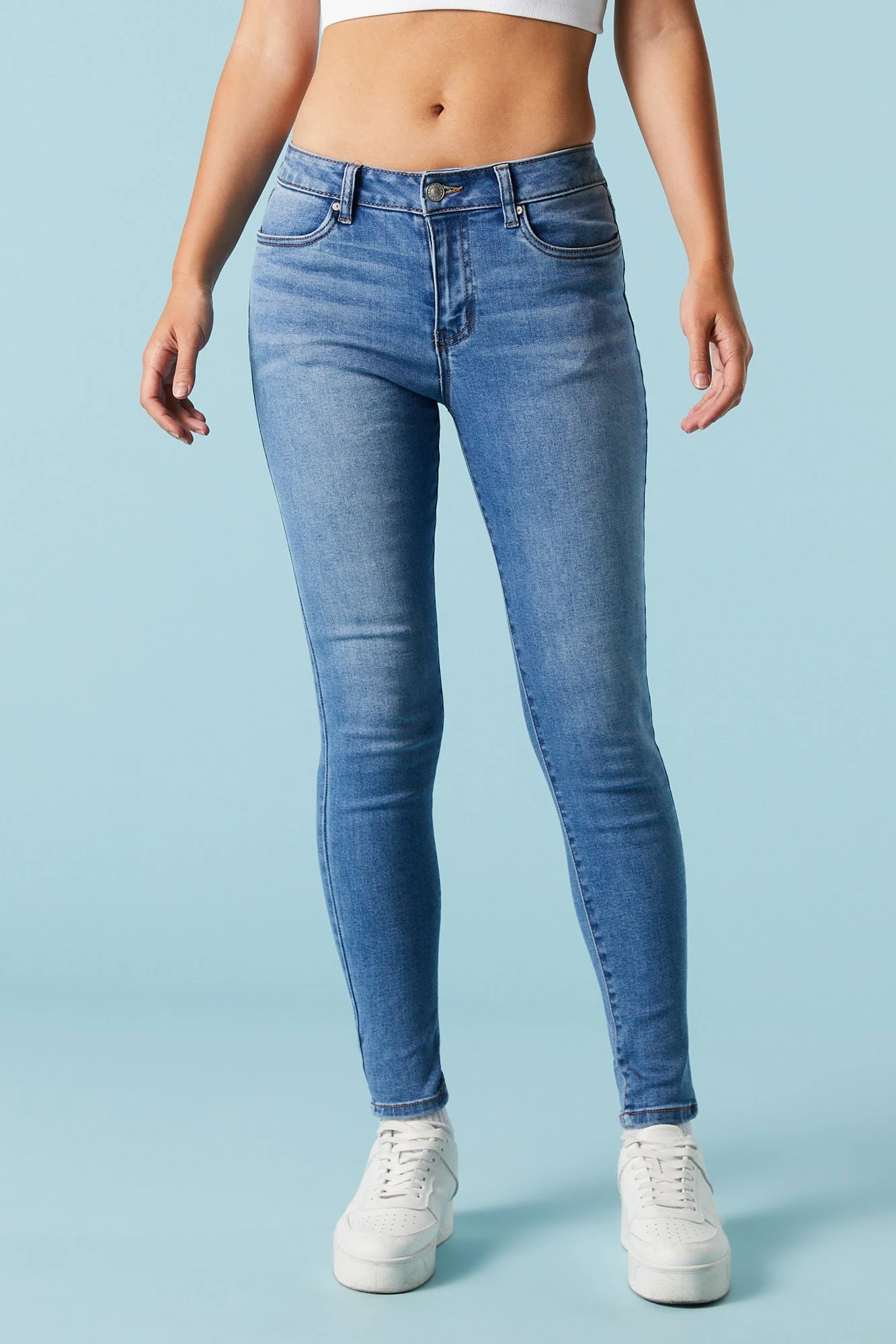 Miami Low Rise Medium Wash Skinny Jean 4 Miami Low Rise Medium Wash Skinny Jean - Image 2