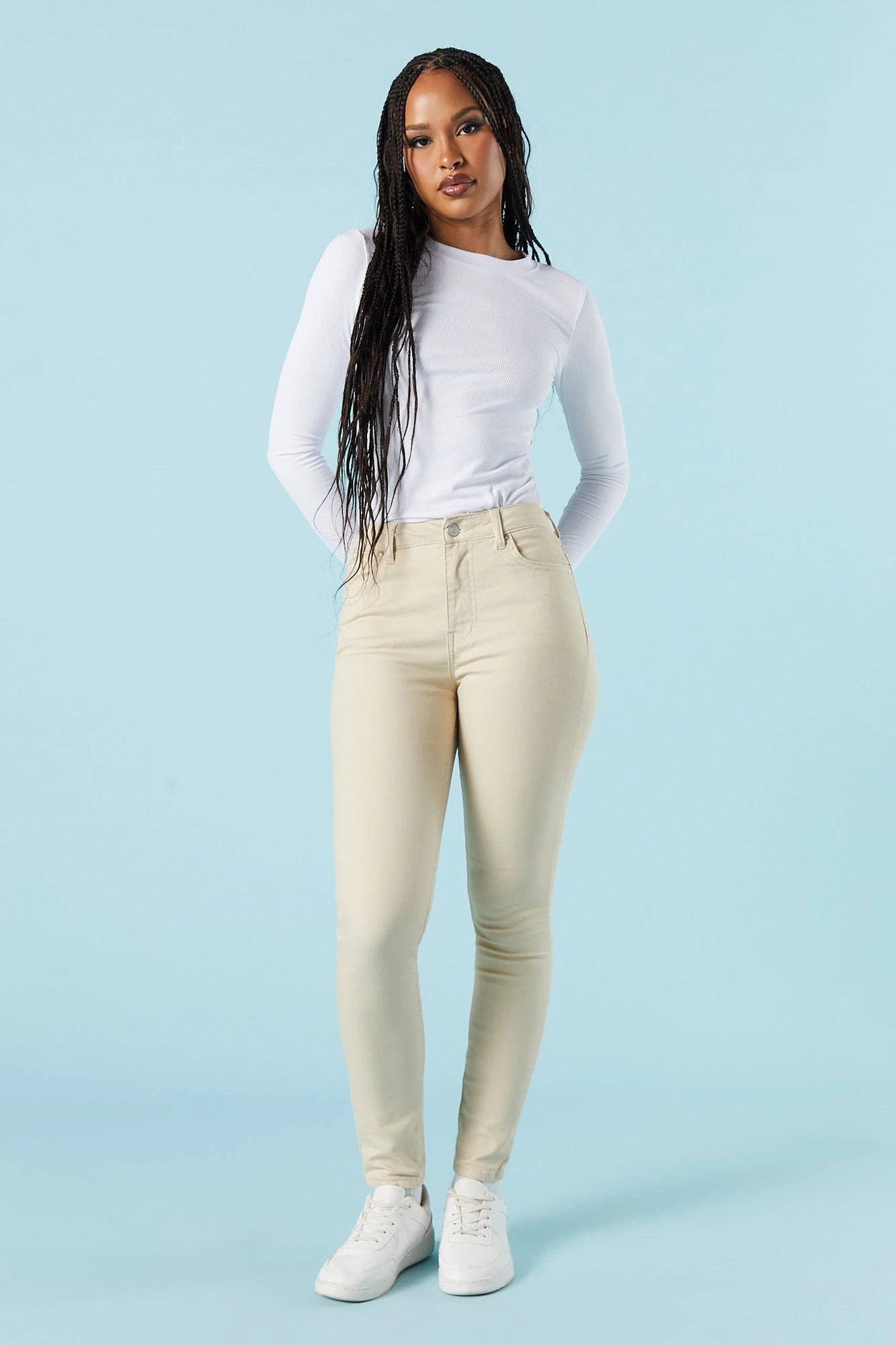 Tan Miami High Rise Skinny Jean 3 Tan Miami High Rise Skinny Jean
