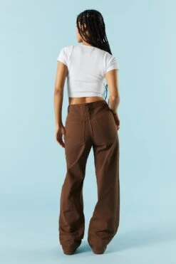 Brown High-Rise Osaka Bull Denim Baggy Jean 7 Brown High-Rise Osaka Bull Denim Baggy Jean -Mini Aura Shop 075665531000 20 2