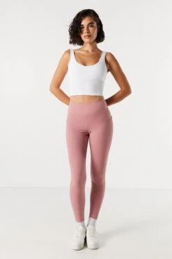 Scoop Neck Padded Active Tank -Mini Aura Shop 078603039407 10 2