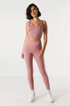 Scoop Neck Padded Active Tank -Mini Aura Shop 078603039407 66 2