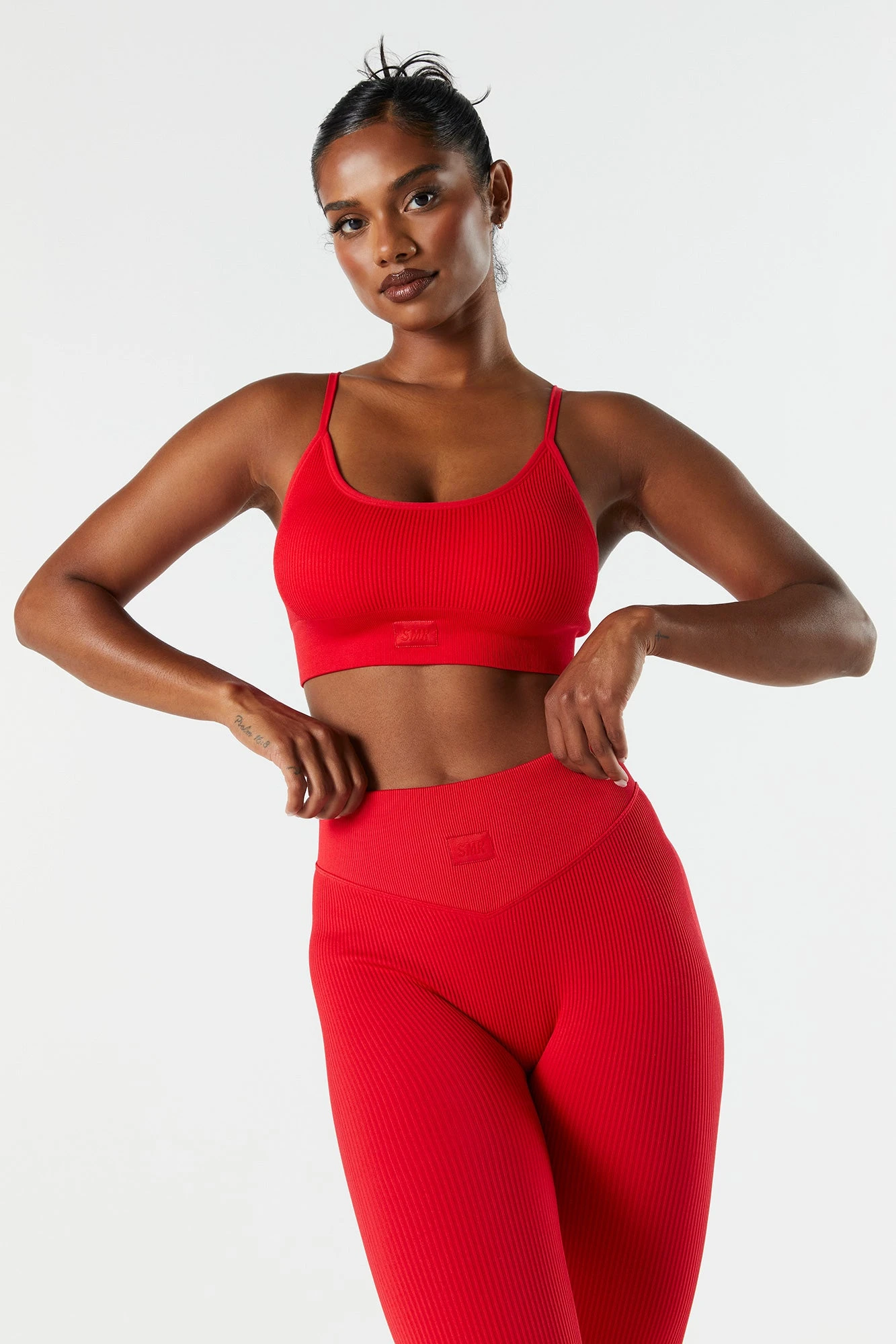Sommer Ray Seamless Ribbed Active Bra 3 Sommer Ray Seamless Ribbed Active Bra