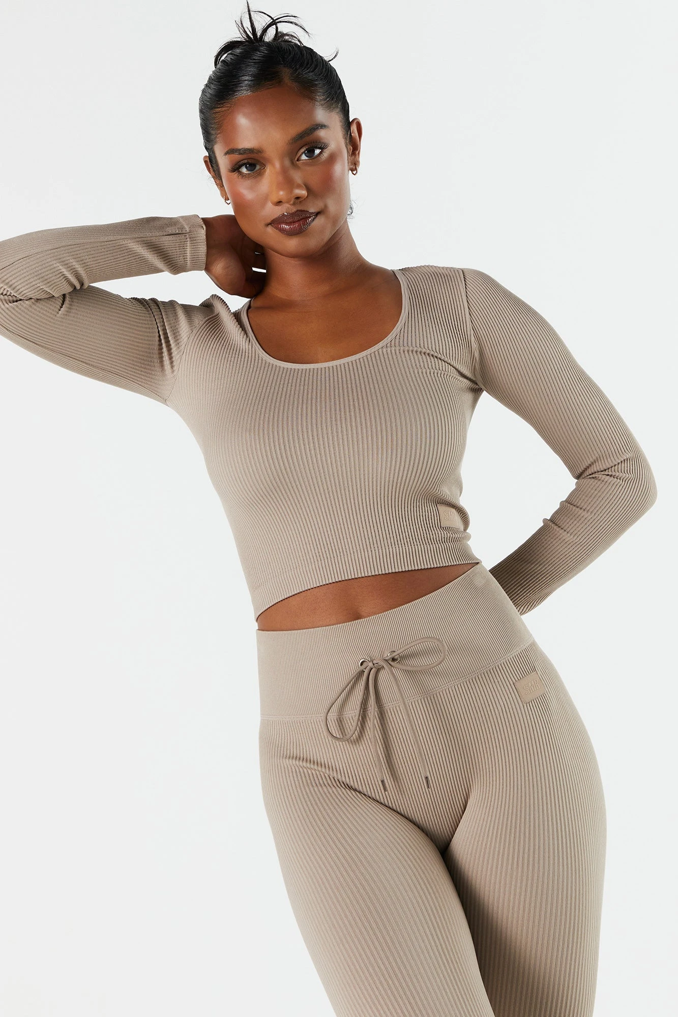 Sommer Ray Seamless Ribbed Long Sleeve Active Top 15 Sommer Ray Seamless Ribbed Long Sleeve Active Top - Image 13