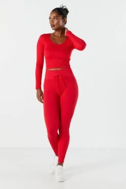 Sommer Ray Seamless Ribbed Long Sleeve Active Top 40 Sommer Ray Seamless Ribbed Long Sleeve Active Top -Mini Aura Shop 078603569261 60 2