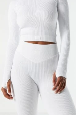 Sommer Ray Seamless Ribbed Quarter Zip Active Top 33 Sommer Ray Seamless Ribbed Quarter Zip Active Top -Mini Aura Shop 078603569262 10 3