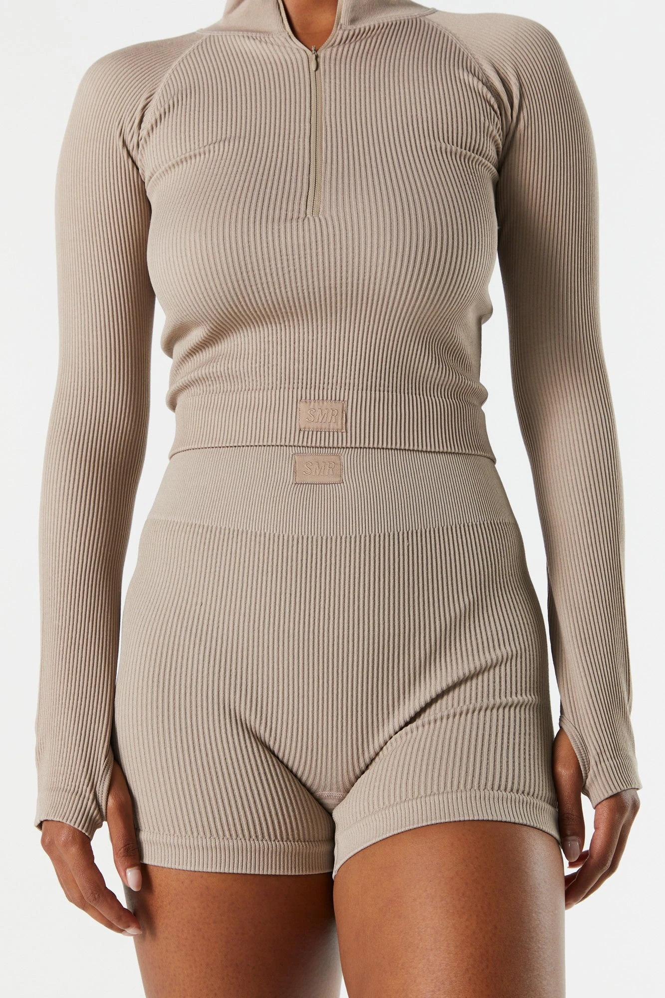 Sommer Ray Seamless Ribbed Quarter Zip Active Top 18 Sommer Ray Seamless Ribbed Quarter Zip Active Top - Image 16