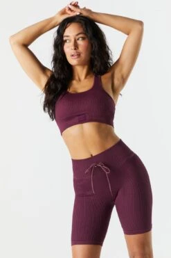 Sommer Ray Seamless Active Ribbed Bra -Mini Aura Shop 078648028978 84 176db7ab 1ff2 489b 977d 1909e1921ca7