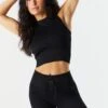 Sommer Ray Seamless Ribbed Active Tank -Mini Aura Shop 078648028979 01