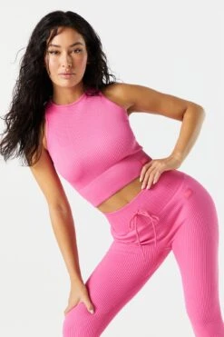 Sommer Ray Seamless Active Ribbed Tank -Mini Aura Shop 078648028979 66 0