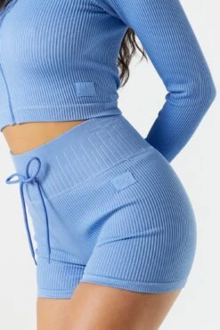 Sommer Ray Seamless Active Ribbed Zip Top -Mini Aura Shop 078648028981 40 3 eb5ee474 fce1 4267 8fb6 78c515470b13