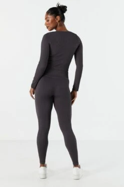 Sommer Ray Seamless Ribbed Self Tie Active Legging 22 Sommer Ray Seamless Ribbed Self Tie Active Legging -Mini Aura Shop 078703569259 05 2 1