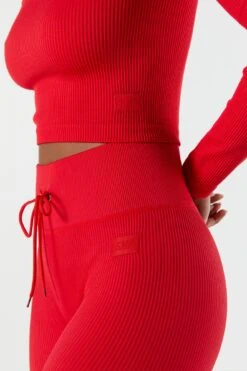 Sommer Ray Seamless Ribbed Self Tie Active Legging 31 Sommer Ray Seamless Ribbed Self Tie Active Legging -Mini Aura Shop 078703569259 60 3 1