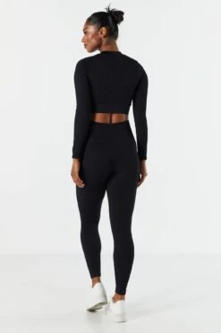 Sommer Ray Seamless Ribbed Side Pocket Active Legging 24 Sommer Ray Seamless Ribbed Side Pocket Active Legging -Mini Aura Shop 078703569263 01 2