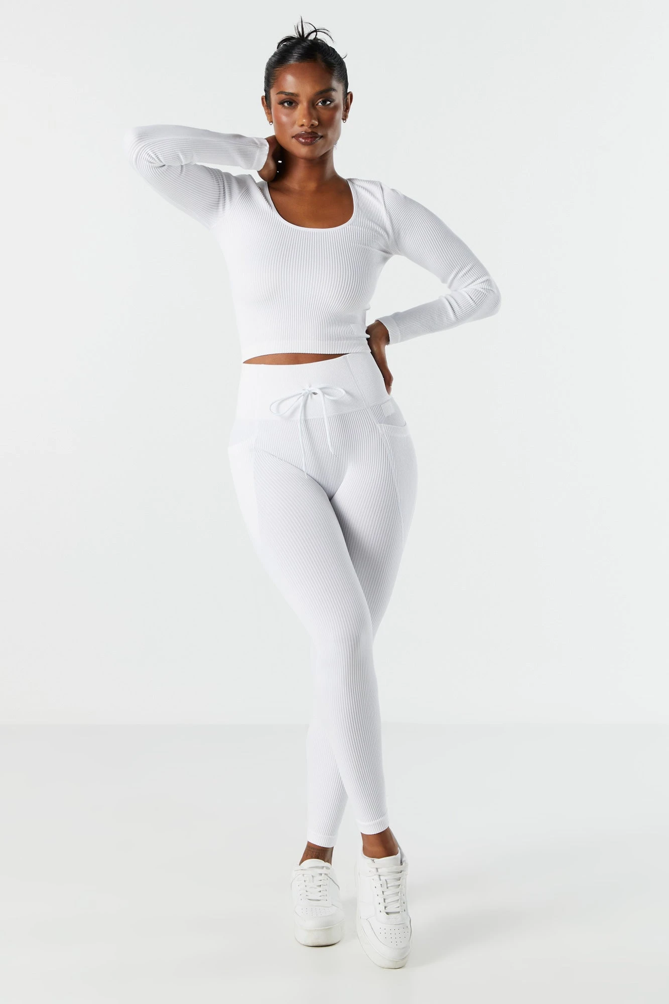 Sommer Ray Seamless Ribbed Side Pocket Active Legging 11 Sommer Ray Seamless Ribbed Side Pocket Active Legging - Image 9