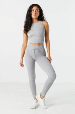 Sommer Ray Seamless Ribbed Active Tie Legging 22 Sommer Ray Seamless Ribbed Active Tie Legging -Mini Aura Shop 078748028980 05