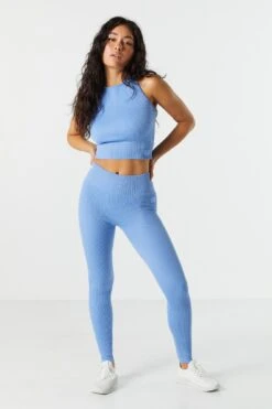 Sommer Ray Seamless Ribbed Active Legging