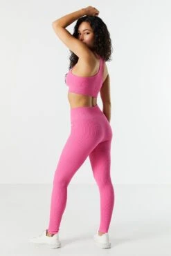 Sommer Ray Seamless Ribbed Active Legging 31 Sommer Ray Seamless Ribbed Active Legging -Mini Aura Shop 078748028981 66 3