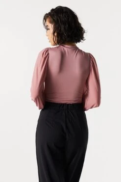 Contour Mesh Sleeve Bodysuit 28 Contour Mesh Sleeve Bodysuit -Mini Aura Shop 079003039234 65 1