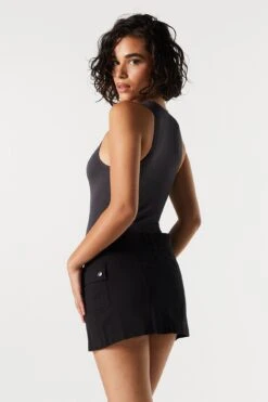 Seamless Ribbed Bodysuit -Mini Aura Shop 079040712325 02 1