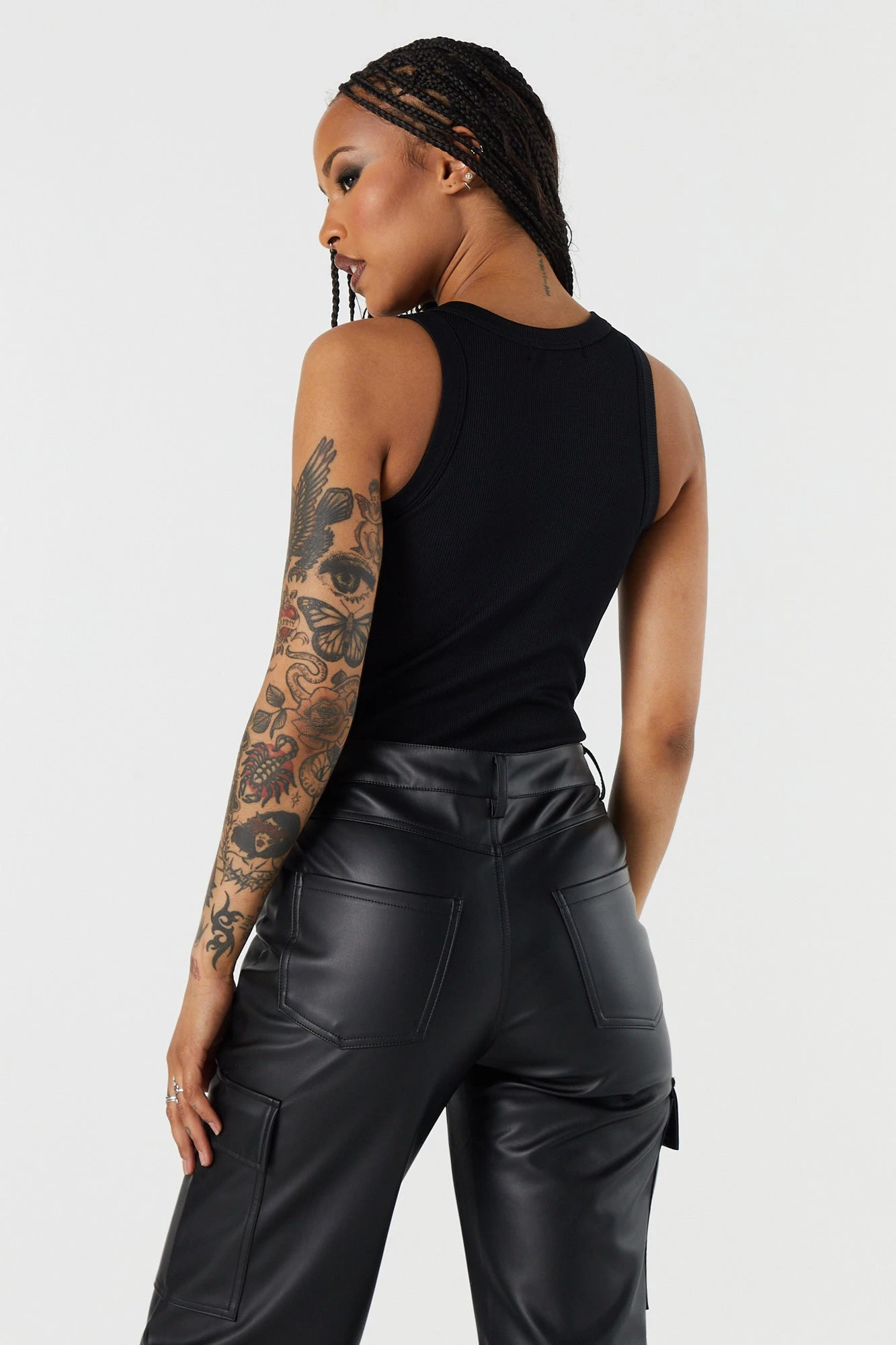 Seamless Ribbed Crewneck Bodysuit 9 Seamless Ribbed Crewneck Bodysuit - Image 7